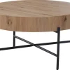 Couchtisch Antonia Eiche Artisan Nachbildung H/D: ca. 42x80 cm