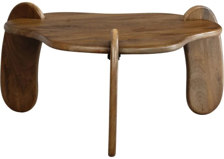Couchtisch braun B/H/T: ca. 78x40x78 cm