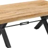Couchtisch Dehli braun B/H/T: ca. 110x46x60 cm