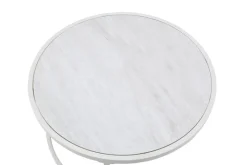 Couchtisch Ille beige Marmoroptik B/H: ca. 80x41 cm