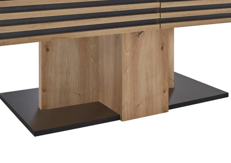 Couchtisch Luara Eiche Artisan Nachbildung B/H/T: ca. 110x44x60 cm