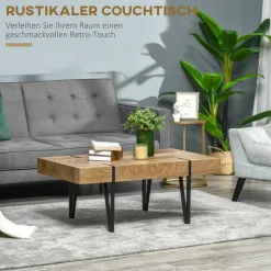 Couchtisch natur Optik B/H/T: ca. 105x42x60 cm
