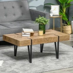 Couchtisch natur Optik B/H/T: ca. 105x42x60 cm