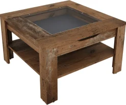 Couchtisch RALPH Eiche Old Wood Nachbildung B/H/T: ca. 67x43x67 cm