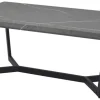 Couchtisch Roland grau Marmor Optik B/H/T: ca. 110x42x60 cm