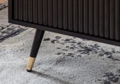 Couchtisch schwarz B/H/T: ca. 110x43x60 cm