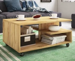 Couchtisch Stango Eiche Honig Nachbildung B/H/T: ca. 80x40x50 cm
