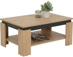 Couchtisch TIM II Eiche dunkel B/H/T: ca. 90x41x60 cm