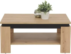 Couchtisch TIM II Eiche dunkel B/H/T: ca. 90x41x60 cm