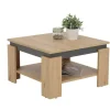 Couchtisch Tim III Eiche anthrazit B/H/T: ca. 68x41x68 cm