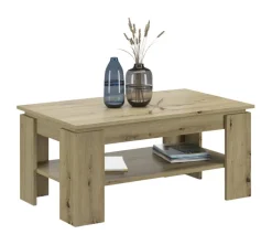 Couchtisch Titan Eiche Artisan Nachbildung B/H/T: ca. 100x45x60 cm