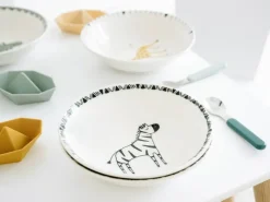 CreaTable Mehrzweckschalen Safari mehrfarbig Steinzeug D: ca. 18,6 cm