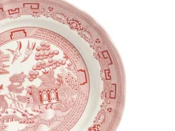 CreaTable Tafelservice China Town rot Steingut 18 tlg.