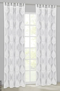 creative lifestyle Kombivorhang Cassandra weiß B/L: ca. 145x245 cm