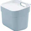 Curver Abfalleimer blau B/H/L: ca. 18,6x20,3x25 cm