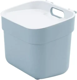 Curver Abfalleimer blau B/H/L: ca. 18,6x20,3x25 cm