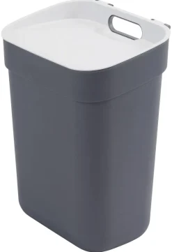 Curver Abfalleimer dunkelgrau B/H/L: ca. 18,6x32,9x25 cm