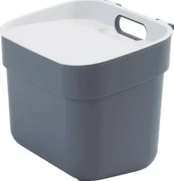 Curver Abfalleimer dunkelgrau B/H/L: ca. 18,6x20,3x25 cm