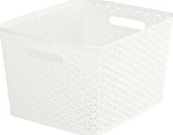 Curver Aufbewahrungskorb creme B/H/L: ca. 29,5x22x33,5 cm
