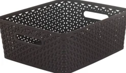 Curver Aufbewahrungskorb creme B/H/L: ca. 35,4x13,3x29,6 cm