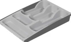 Curver Besteckeinsatz anthrazit B/H/L: ca. 42x6,4x50 cm