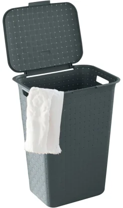 Curver Wäschebox dunkelgrau B/H/L: ca. 43x58x33,5 cm