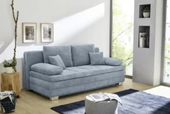Dauerschlafsofa aqua Polyester B/H/T: ca. 203x85x106 cm