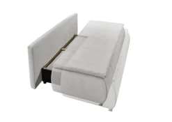 Dauerschlafsofa Lenon natur Microfaser B/H/T: ca. 207x94x90 cm