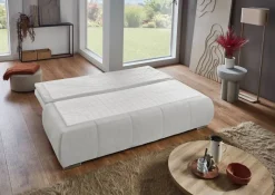 Dauerschlafsofa Lenon natur Microfaser B/H/T: ca. 207x94x90 cm