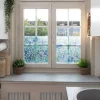 d-c-fix Dekofolie Ornamentglas blau türkis B/L: ca. 45x200 cm