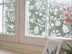 d-c-fix Fensterfolie Tord Tord weiß transparent B/L: ca. 45x150 cm