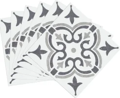 d-c-fix Wandfliese selbstklebend grau B/L: ca. 15,25x15,25 cm