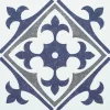 d-c-fix Wandfliese selbstklebend blau B/L: ca. 15,25x15,25 cm