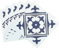 d-c-fix Wandfliese selbstklebend blau B/L: ca. 15,25x15,25 cm