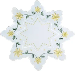 Deckchen sortiert Polyester D: ca. 40 cm