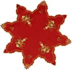 Deckchen sortiert Polyester D: ca. 40 cm