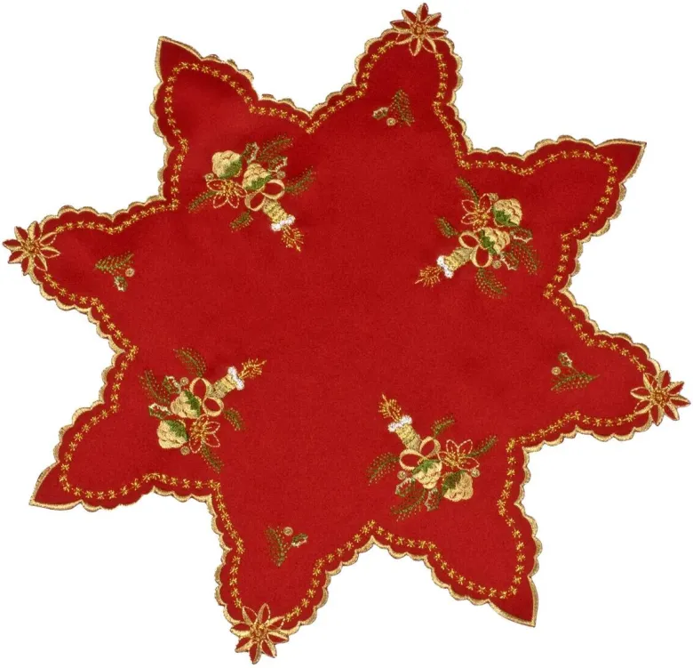 Deckchen sortiert Polyester D: ca. 40 cm