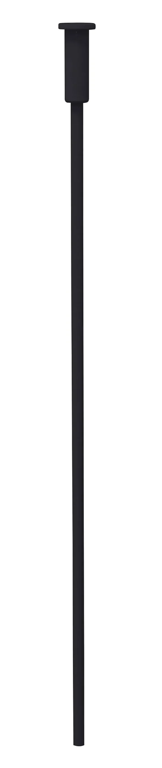 Deckenstütze schwarz Aluminium