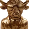 Deko-Figur gold Polyresin B/H: ca. 17x20 cm