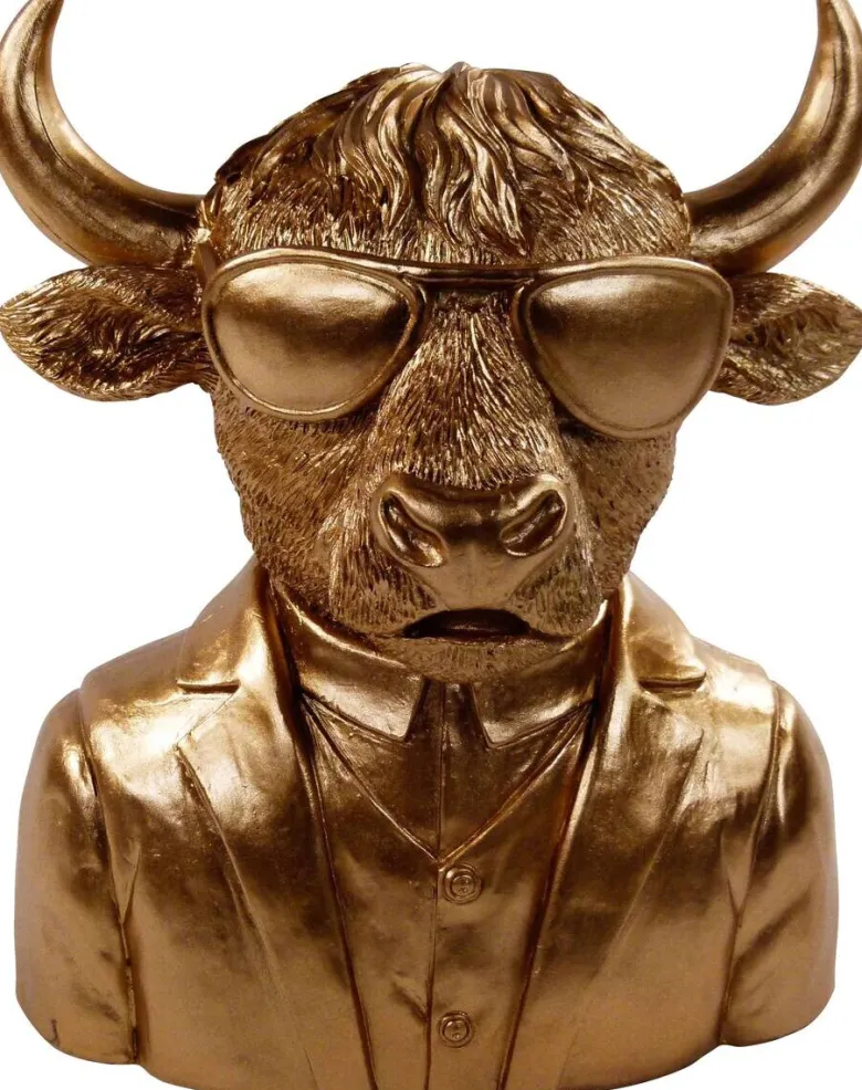Deko-Figur gold Polyresin B/H: ca. 17x20 cm