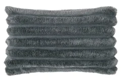 Dekokissen anthrazit Polyester B/L: ca. 50x30 cm