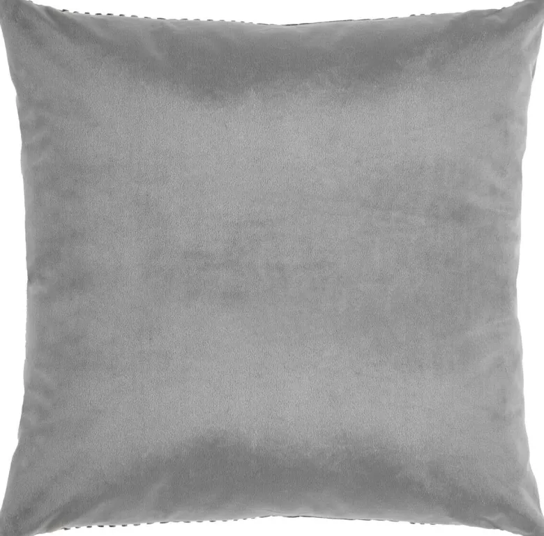 Dekokissen Bogen anthrazit Polyester B/L: ca. 45x45 cm