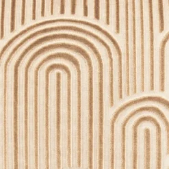 Dekokissen Bogen beige Polyester B/L: ca. 45x45 cm