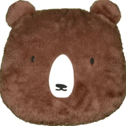 Dekokissen braun Polyester B/L: ca. 35x32 cm