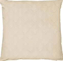 Dekokissen creme Polyester B/L: ca. 45x45 cm