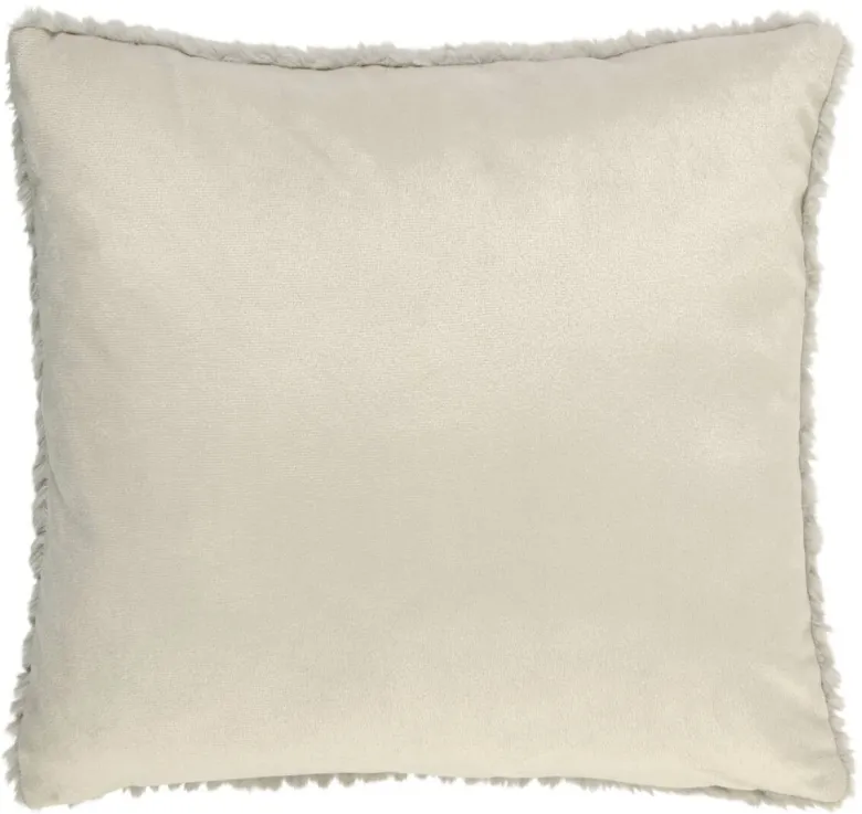 Dekokissen ecru Polyester B/L: ca. 45x45 cm
