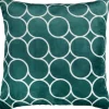 Dekokissen Flanell grün Polyester B/L: ca. 60x60 cm