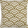 Dekokissen Flanell taupe Polyester B/L: ca. 60x60 cm