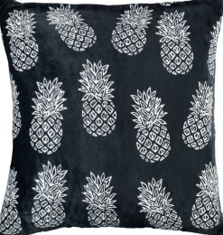 Dekokissen Flanell weiß Polyester B/L: ca. 60x60 cm
