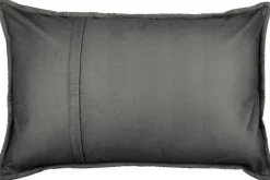 Dekokissen grau Polyester B/L: ca. 40x60 cm